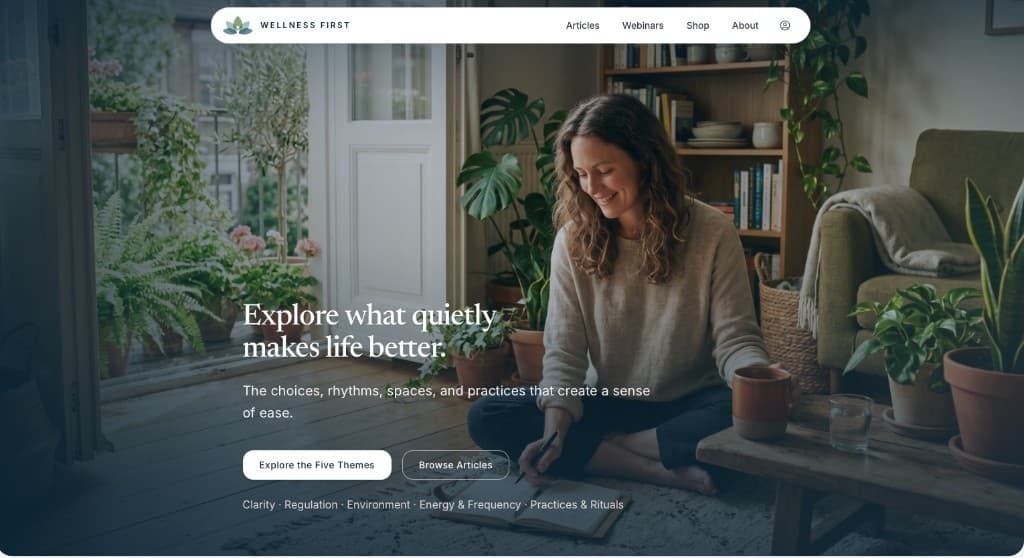 Wellness First — Wellness First Global